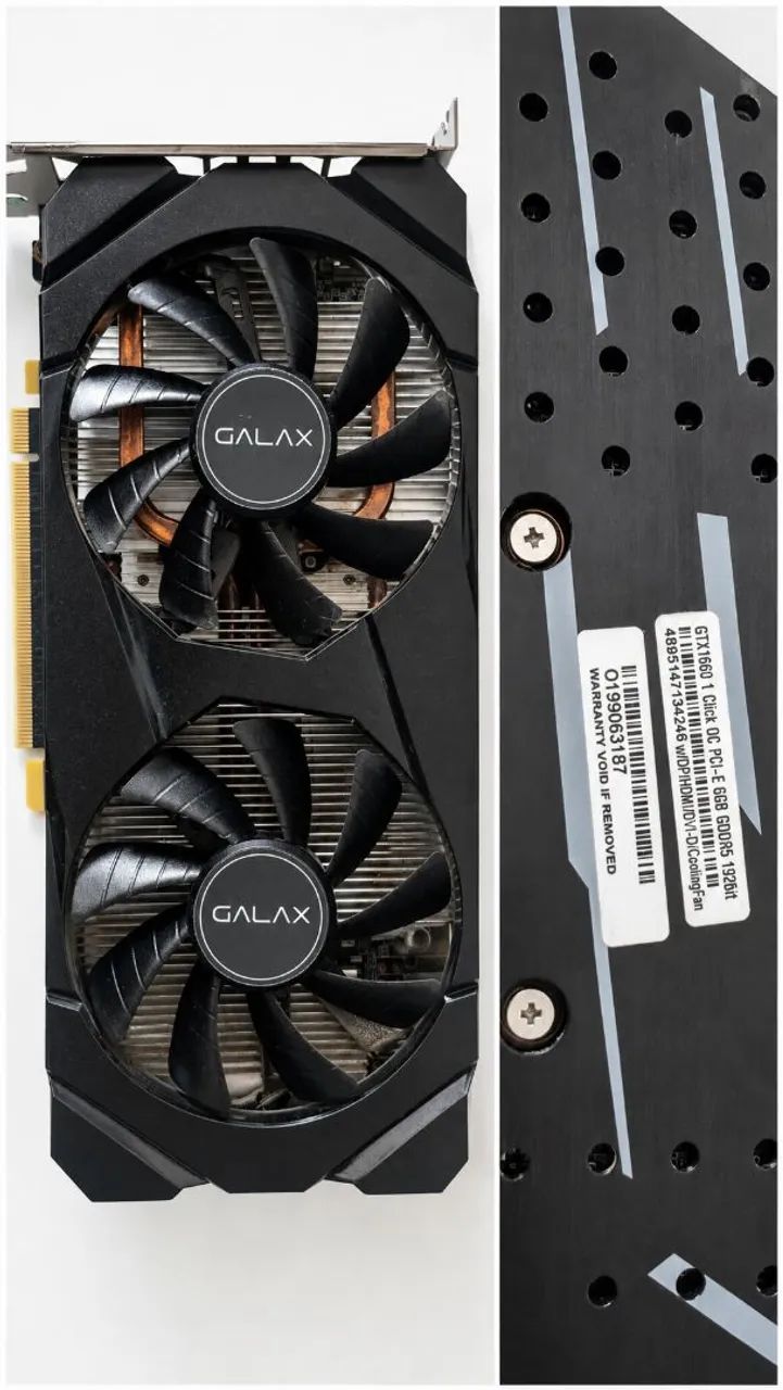 PLACA DE VIDEO GTX1660 1CLICK OC 6GB DDR5