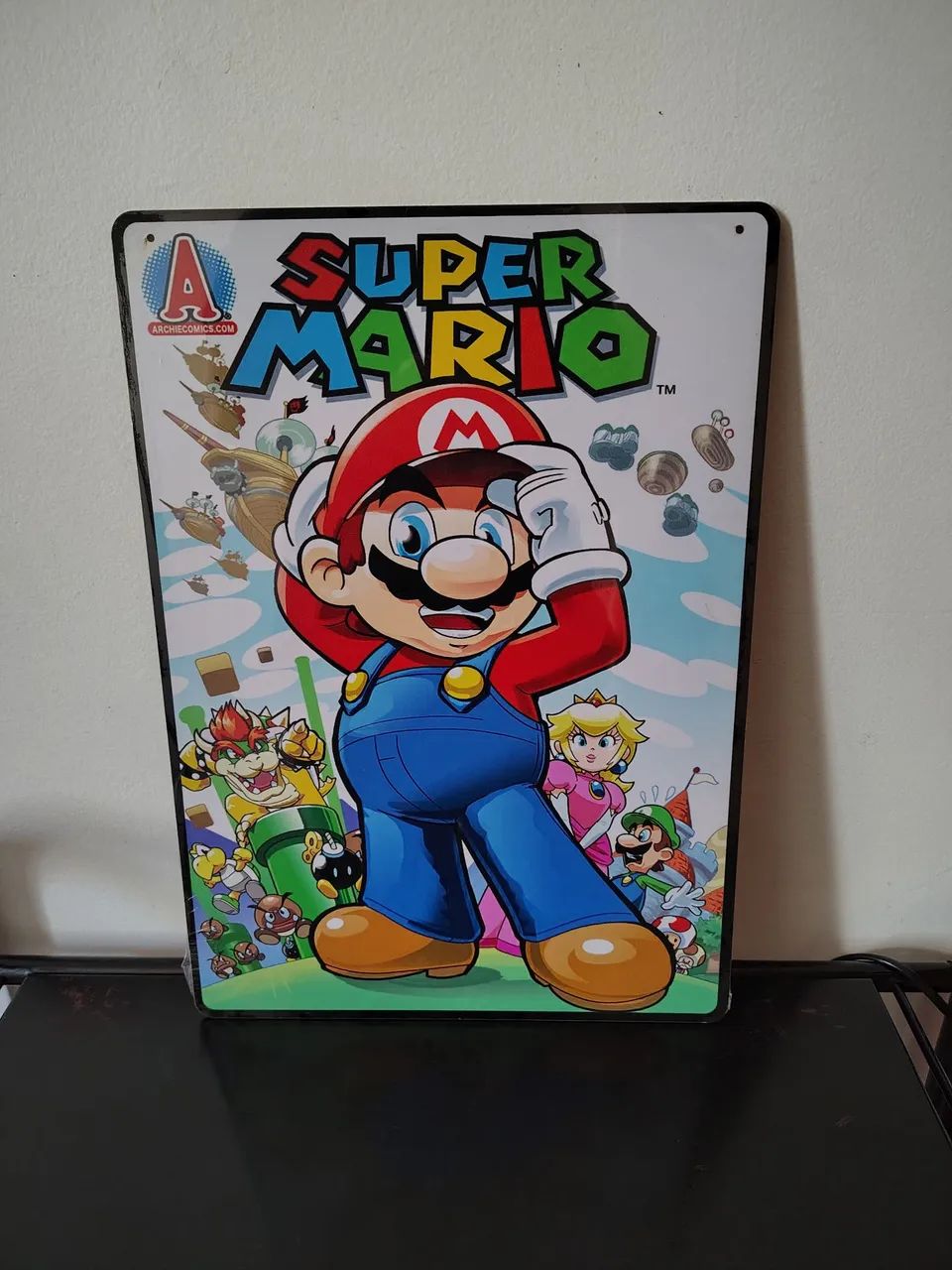placa decorativa super mario - Foto 4