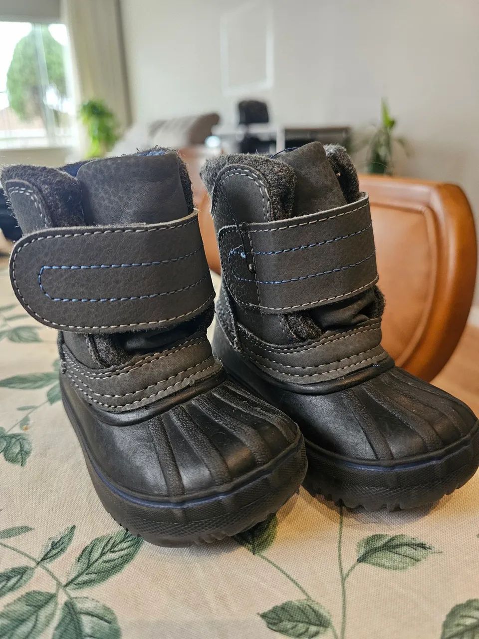 Botas de neve bebê
