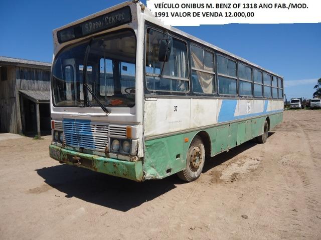 Ônibus M. Benz OF 1318 ano fab./mod 1991