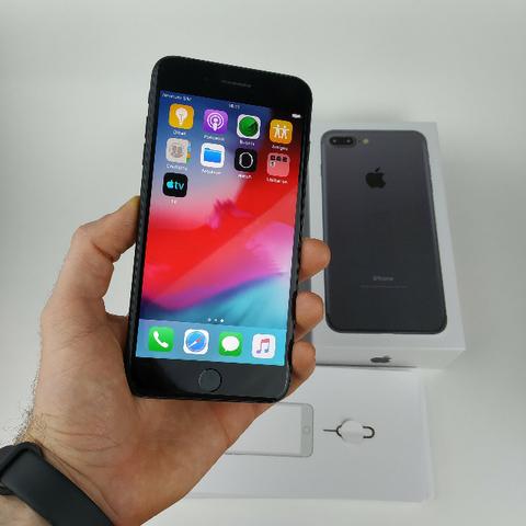 Iphone 7 PluS Preto 32GB!! Acessórios + Garantia - Foto 5