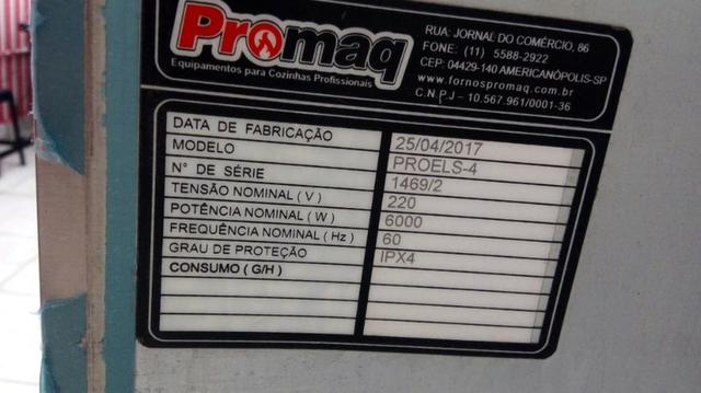 Forno Industrial Promaq 220 300° 90x90 Proels-4 - Foto 4
