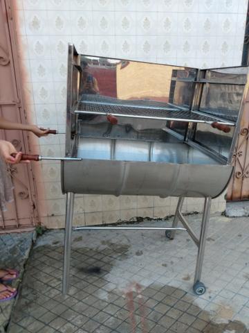Churrasqueira de inox