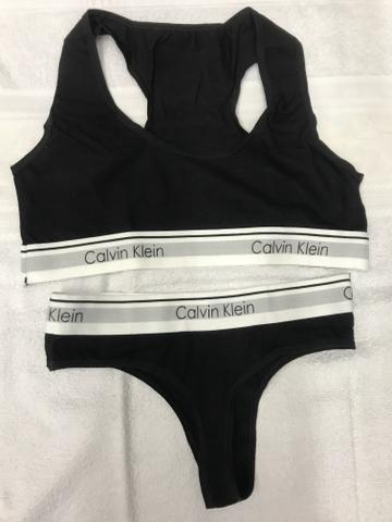 Conjuntinho de top Calvin Klein