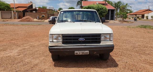 Ford F1000 Turbo Mwm 229 Ano-95 Branca - Foto 4