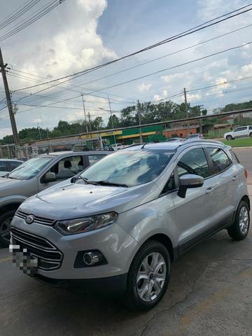EcoSport Titanium1.6, 2013, completo, banco de couro, computador de bordo. Carro de mulher