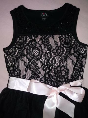 Vestido Infantil Preto - Foto 2