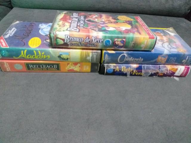 Fitas Cassete de clássicos da Wall Disney - Foto 2