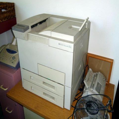 Copiadora profissional duplex a3 hp laser jet 5si mx leia td.anuncio acc.cartão D/C - Foto 3