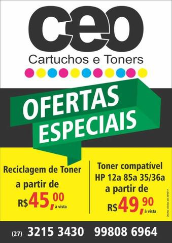Cartucho compatível hp a partir de 35 reais - Foto 3