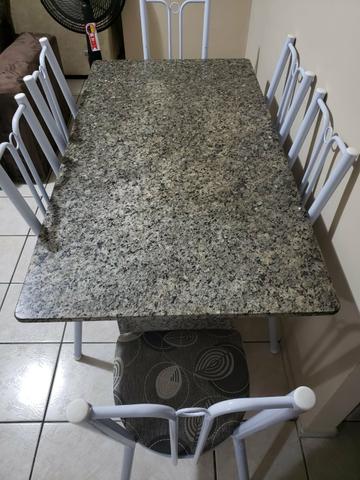 Mesa 6 lugares seminova - Foto 2