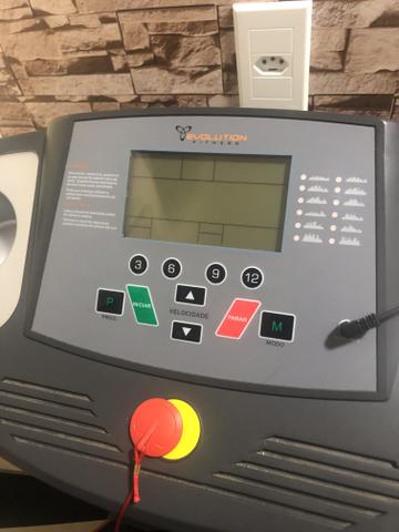 Esteira Ergometrica Evolution 1500 semi profissional com mp3