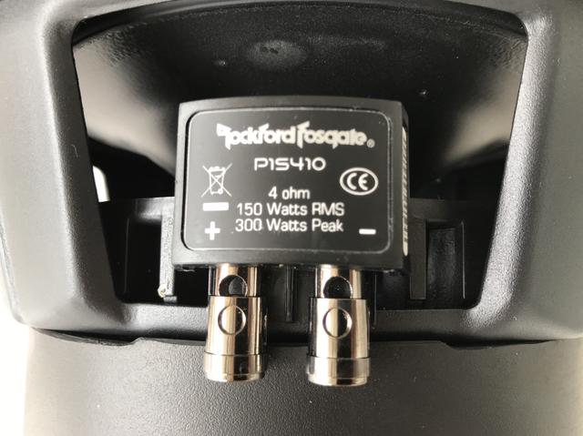 Subwoofer Carro Rockford Punch P1S410 (150 WRMS) - Foto 5