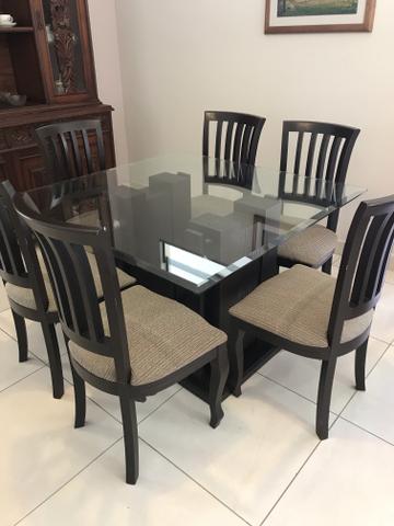 Mesa de jantar com cadeiras - Foto 2