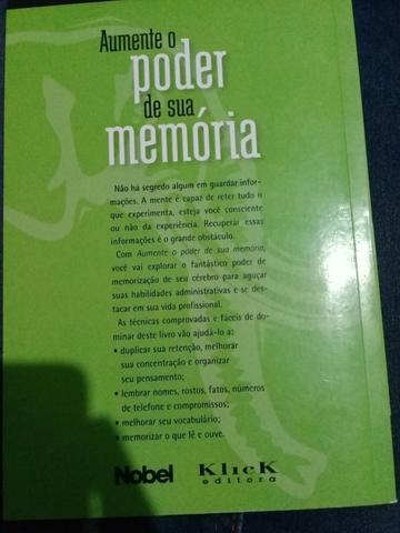 Livro de psicologia e psiquiatria/ Aumente o poder de sua memória - Foto 2