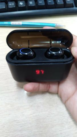Fone Bluetooth com Powerbank