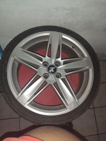Vendo rodas aro 18 completas pneus estado de zero zap * - Foto 2