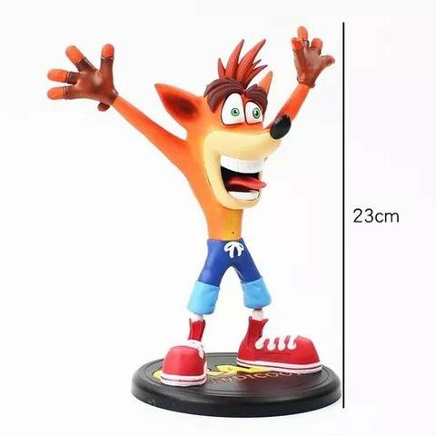 Crash Bandicoot Activision Action Figure Boneco Jogo 23cm - Foto 6