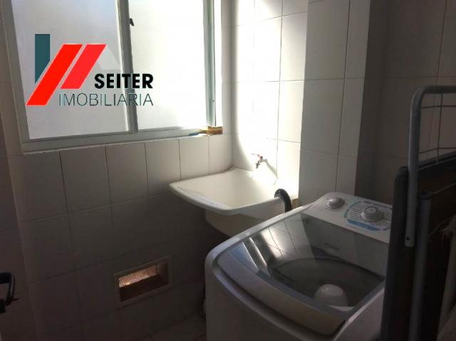Apartamento mobiliado de 2 dormitorios suite e sacada com churrasqueira no itacorubi - Foto 7