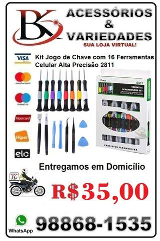 Kit Jogo de Chave de Celular Alta Precisão 2811.