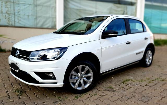 Aceita Troca Vw Gol Track 1.0 Flex Único Dono Baixo Km