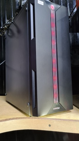 Gabinete Gamer Led Rgb GB1704 Lateral Acrilico Fosco Hayom Loja Fisica Curitiba - Foto 3