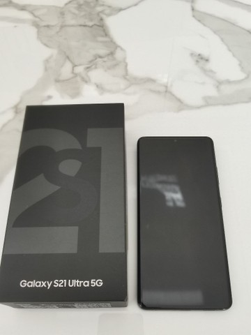 Smartphone Samsung Galaxy S21 Ultra 256GB Preto 5G<br><br> - Foto 2
