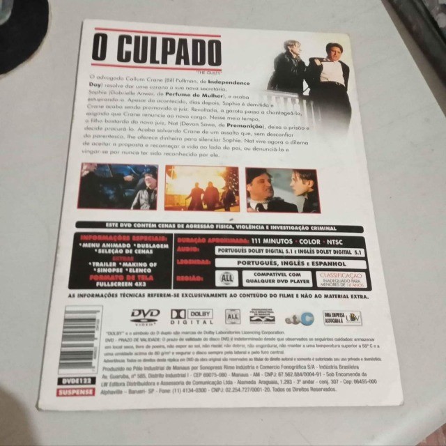 DVD filme O culpado - Foto 2