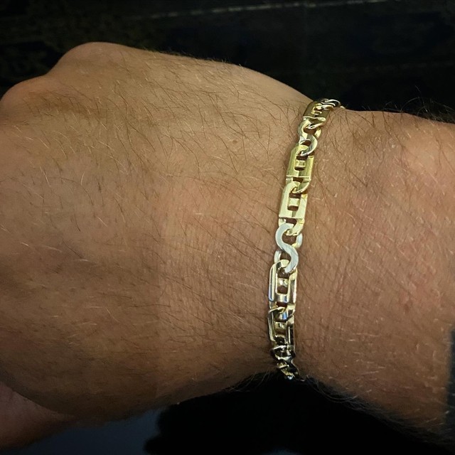 Pulseira em ouro 18k 18 gramas  - Foto 5