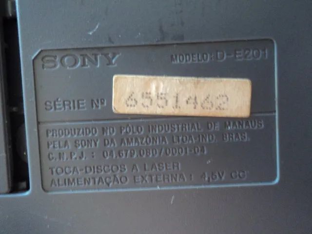 Sony, CD Walkman-Digital mega Bass portable CD Player D-E201 ESP². - Foto 5