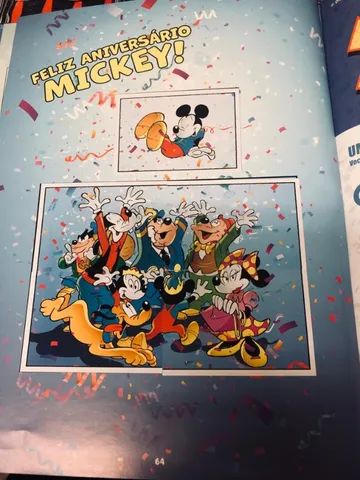 Album De Figurinhas Disney Mickey Mouse Lindo E Completo Capa Dura! - Foto 5