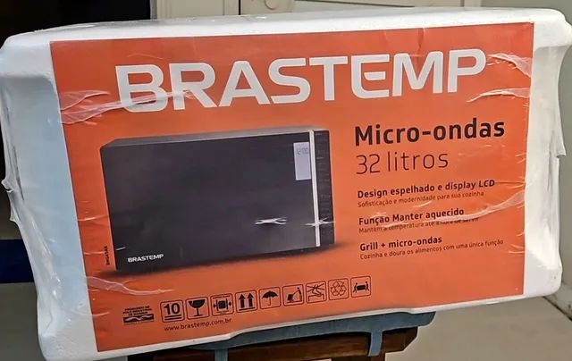 MICROONDAS BRASTEMP 32 lts NOVO, NA EMBALAGEM  - Foto 2