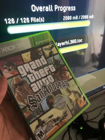 GTA San Andreas Xbox 360 Bloqueado Original