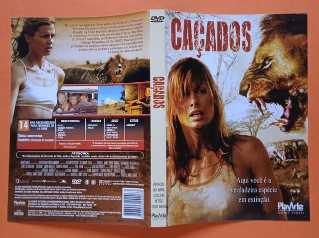 Dvd A Sombra e a Escuridão + Caçados  - Foto 2