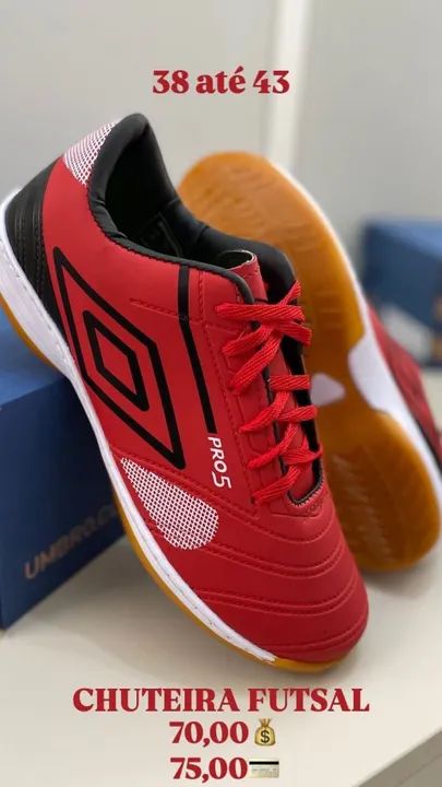 Chuteira Society é futsal  - Foto 2