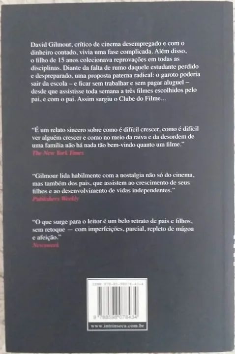 Livro O Clube do Filme - David Gilmour - Foto 2
