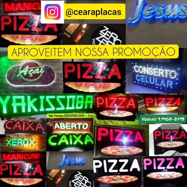 Números e letras caixa em alto relevo 15cm - Foto 2