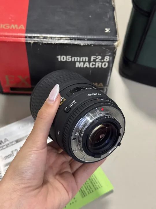 Lente Sigma 105mm F2.8 para Nikon  - Foto 4