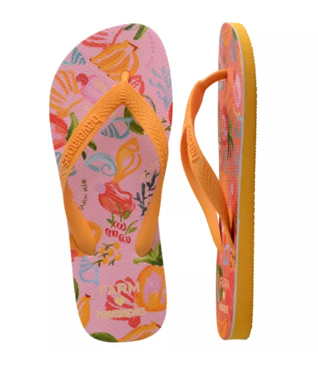 Chinelo Havaianas Farm Mar De Fruta