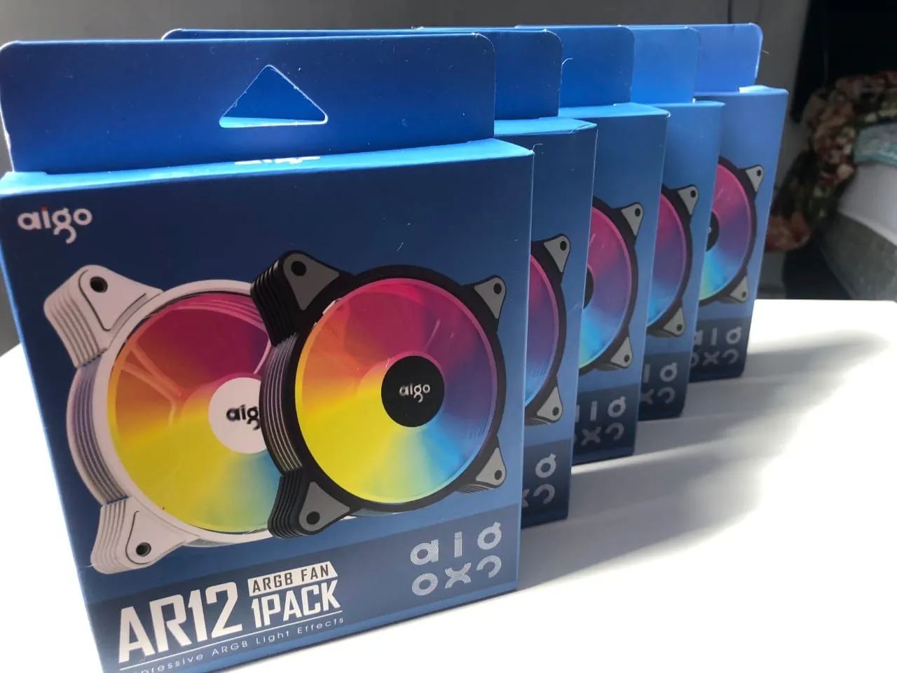 KIT FAN ARGB 5UN + CONTROLADORA - Foto 2