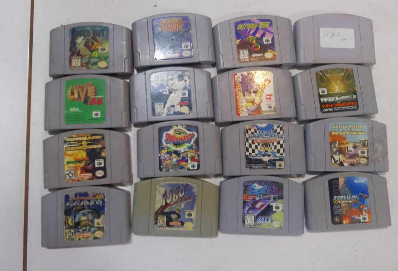 Jogos nintendo 64 n-64 Nitendo mario