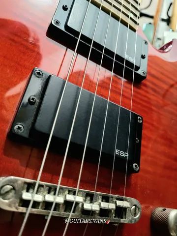 Esp ltd viper 200fm See Thru Black Cherry 2009 - Foto 3