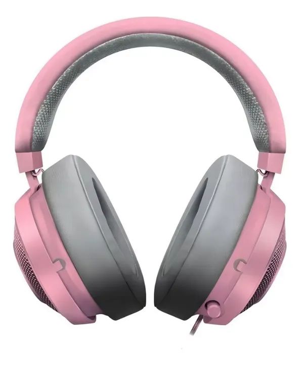 NOVO Headphone Gamer Razer Kraken Quartz Pink