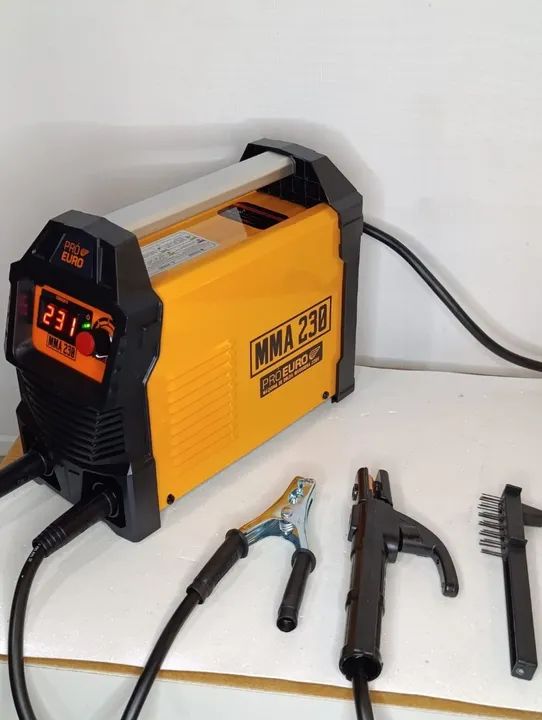 Maquina de solda 230a solda ferro alumínio e inox e tig 