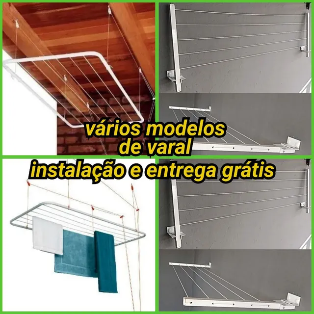 Varal instalado