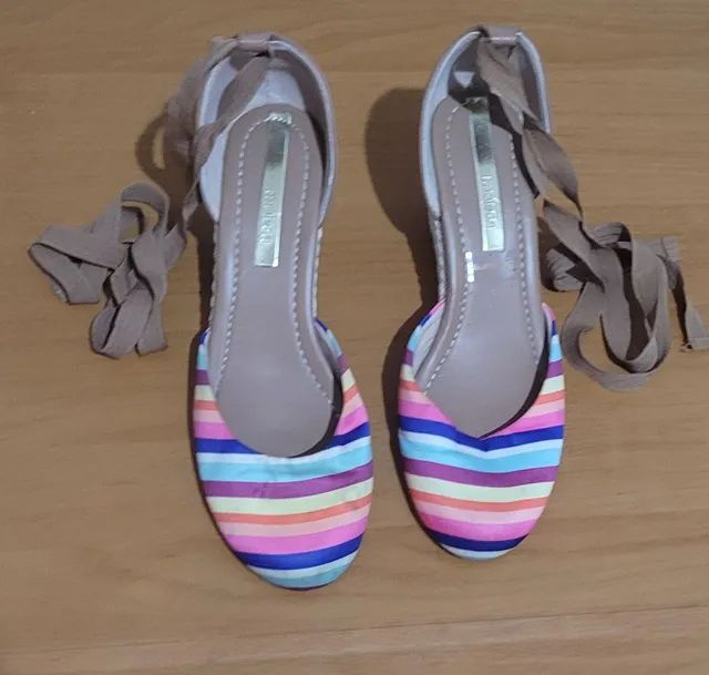 Sapato boneca Anabela   Tam 35 - Foto 5