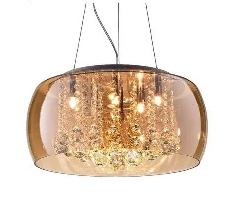 Lustre pendente cor âmbar
