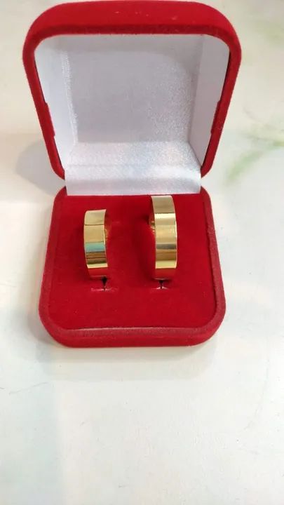 Alianças ouro 18k garantia permanente  - Foto 6