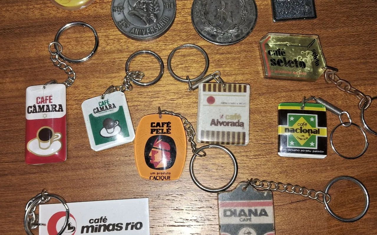 IBC Antiga Coleção de Chaveiros de Café  - Foto 3