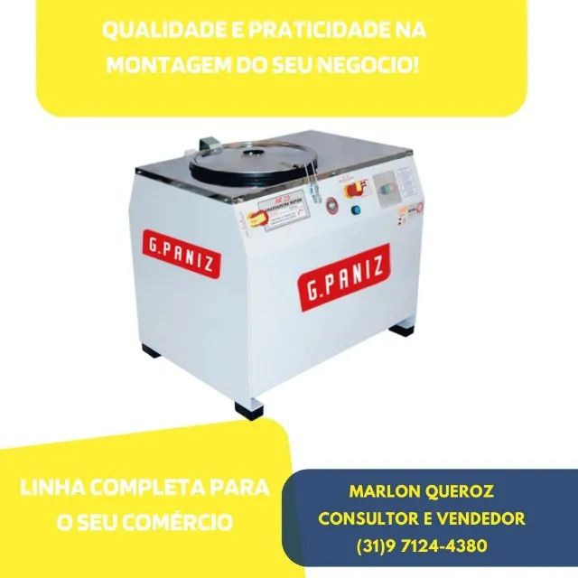 Amassadeira Rápida G-Paniz 15 KG  Nova
